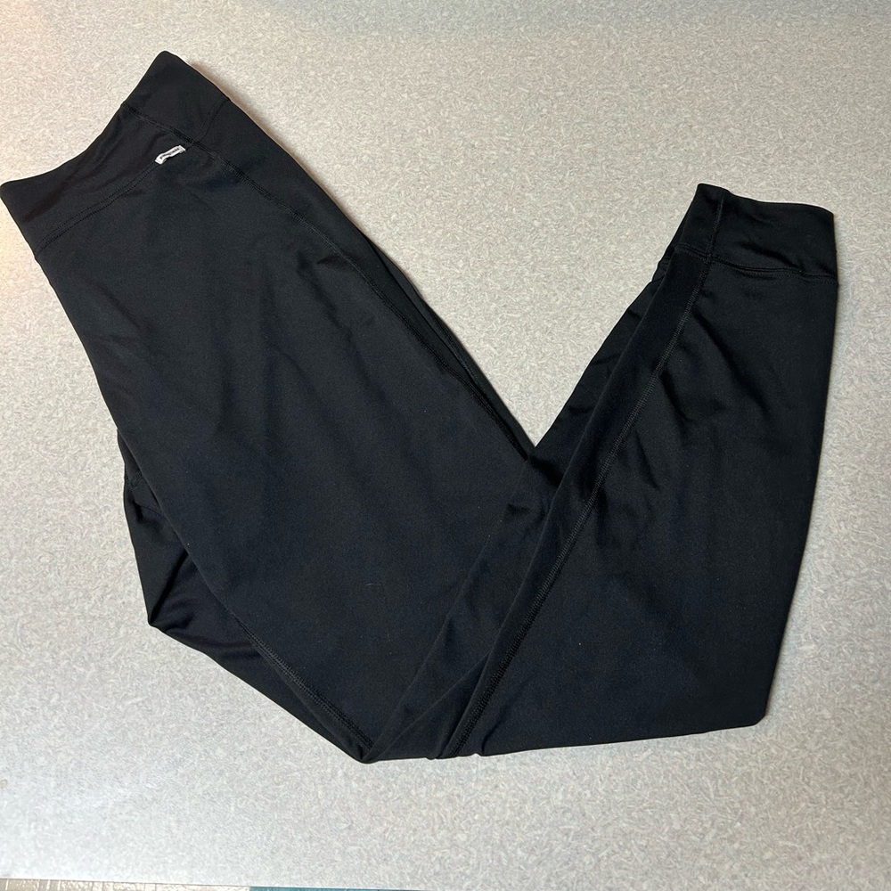 Patagonia Capilene Base Layer Pants Bottoms Long Johns Black USA Womens XL